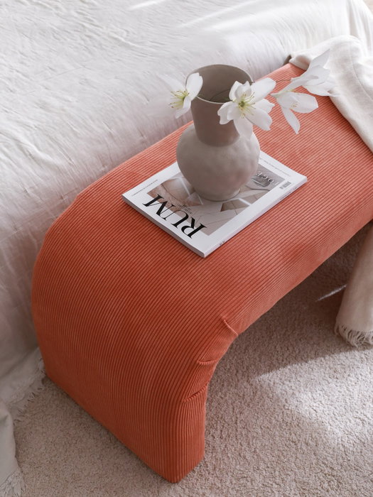 Atelier Del Sofa Nu Bench - Coral Atelier Del Sofa Nu Bench - Coral